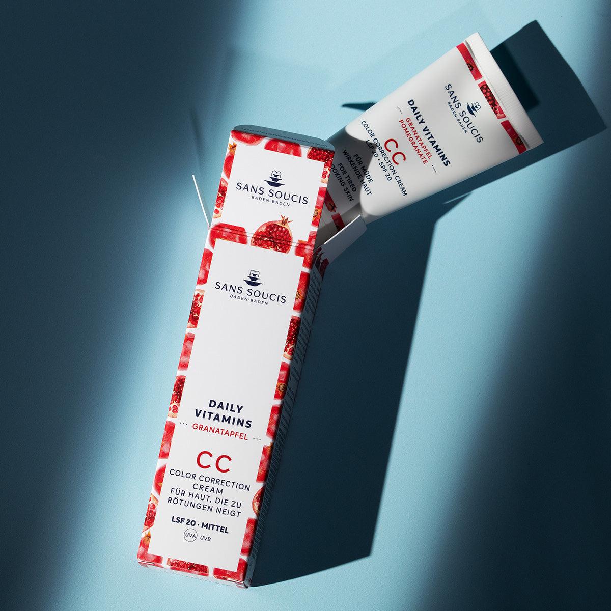 CC Color Correction
Cream LSF 20
Anti-Rötungen