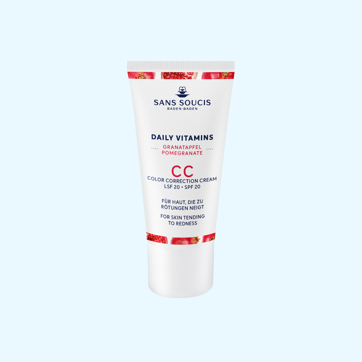 CC Color Correction
Cream LSF 20
Anti-Rötungen