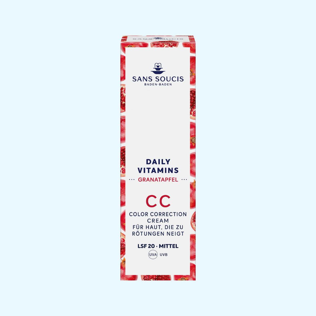 CC Color Correction
Cream LSF 20
Anti-Rötungen