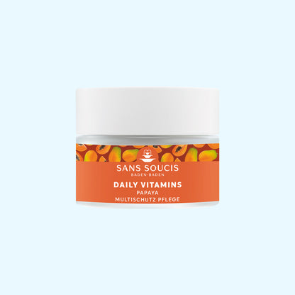Abbildung des Tiegels der Papaya Multischutz Pflege der Daily Vitamins Serie