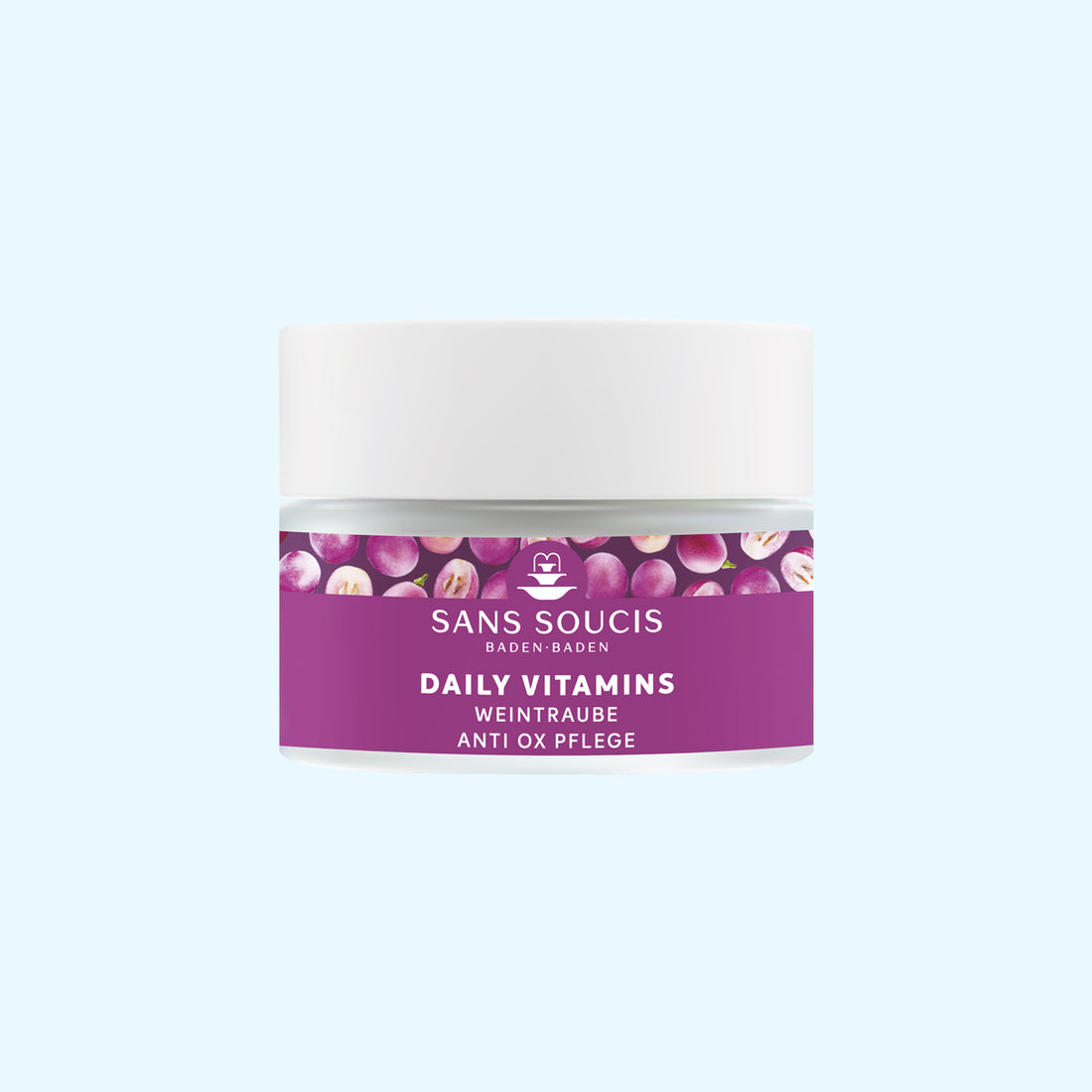 Abbildung des Tiegels der Weintraube Anti Ox Pflege der Daily Vitamins Serie